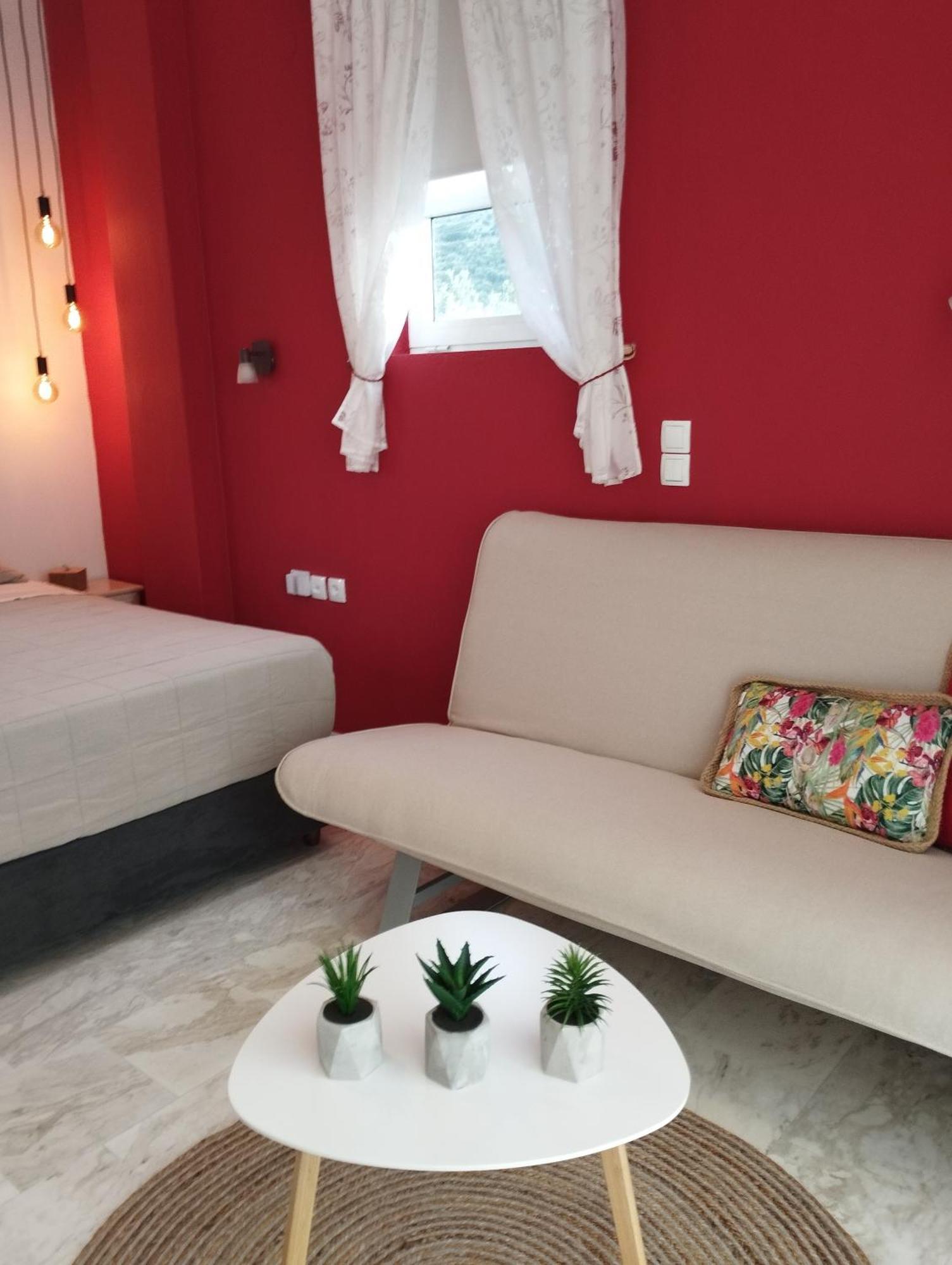 Ilektra Apartments Blue & Red 普拉塔里亚 外观 照片